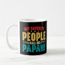 Search for papaw coffee mugs Dad
