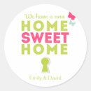 Search for new address stickers Home sweet home