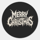 Search for metal music stickers Santa