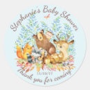 Search for baby shower woodland animals stickers Deer