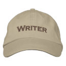 Search for writer hats Embroidered