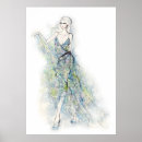 Search for fashion model posters Illustration
