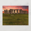 Search for stonehenge postcards Sunset