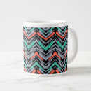 Search for coral and grey mugs Black