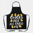 Search for funny easter eggs aprons Happy