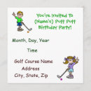 Search for putt invitations Children
