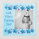 Search for look whos turning invitations Cute