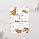 Search for italian dinner birthday invitations Pizza