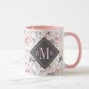 Search for add monogram mugs Pastel