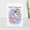 Search for chickadee christmas cards Snow