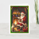 Search for santa clause cards Fireplace