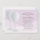 Search for wine glass bridal shower invitations For her