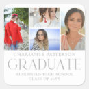 Search for graduation announcement stickers High school