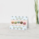 Search for macarons cards Food