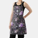 Search for purple floral aprons Modern