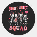 Search for night shift nurse stickers Dancer