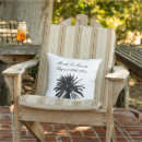 Search for black and white palm leaves cushions Exotic
