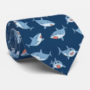 Search for great white shark ties Cartoon