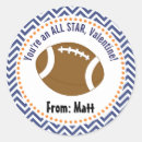 Search for football valentine stickers Kids