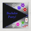 Search for casino bachelor party invitations Dice