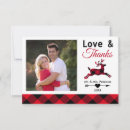 Search for red plaid thank you cards Modern