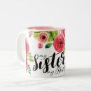 Search for for my sister mugs Watercolor