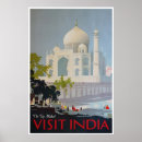 Search for for india posters Vintage travel