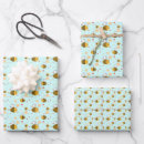 Search for bumblebee wrapping paper Baby shower