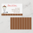Search for ice cream business cards Whimsical