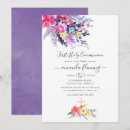 Search for pink and purple first communion invitations Elegant