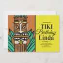 Search for tiki birthday invitations Beach