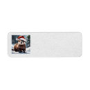 Search for otter return address labels Winter