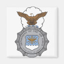 Search for police badge magnets Military