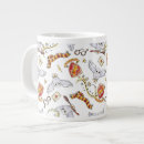 Search for big letters mugs Watercolor