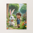 Search for rabbit puzzles Boy