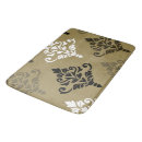 Search for ornate design bath mats Damask
