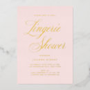 Search for pink and gold lingerie party invitations Elegant