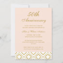 Search for peach and gold wedding invitations Modern
