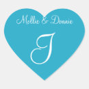 Search for blue letters stickers For her