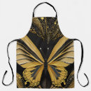 Search for butterfly on black aprons Luxury