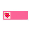Search for sweethearts return address labels Valentines