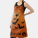 Search for scary bat aprons Halloween