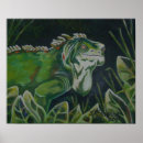Search for iguanas posters Green