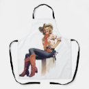 Search for cowgirls aprons Bbq