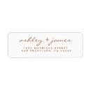Search for writing return address labels Modern