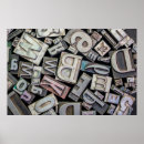 Search for letterpress posters Background