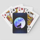 Search for wolf playing cards Moon