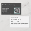 Search for dermatologist business cards Doctor
