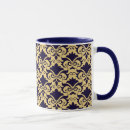 Search for red damask mugs Modern
