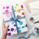 Search for rainbow dots wrapping paper Modern